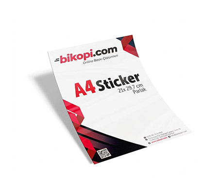 Sticker / Etiket Baskı (10’lu Paket)