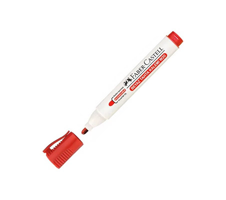 Faber-Castell Beyaz Tahta Kalem W153 Kırmızı 2.2