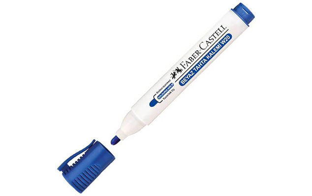 Faber-Castell Beyaz Tahta Kalem W153 Mavi 2.2